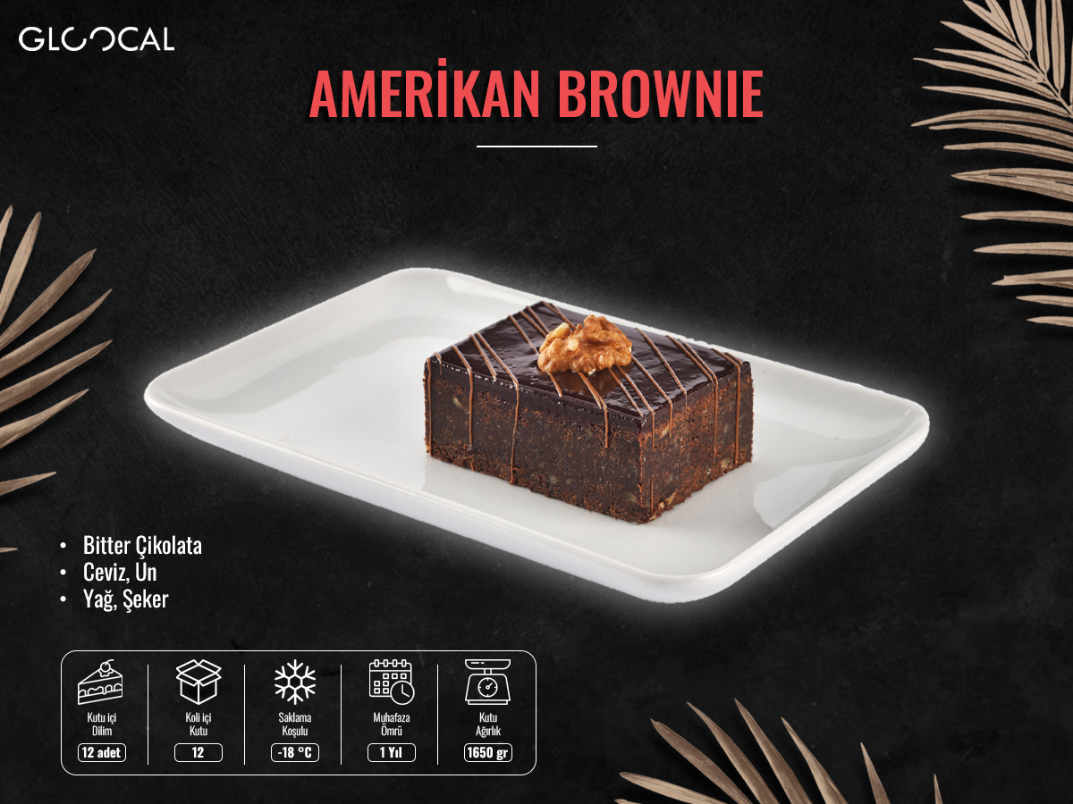 Amerikan Brownie - Görsel 2