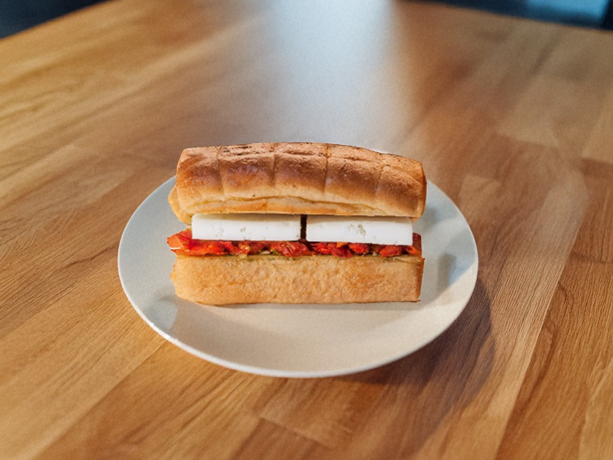 Focaccia Çedar Sandviç