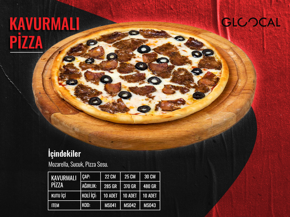 Kavurmalı Pizza - Görsel 2