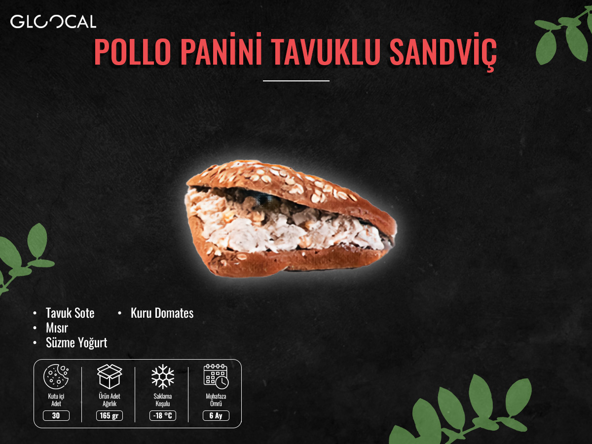 Pollo Panini Tavuklu Sandviç - Görsel 2
