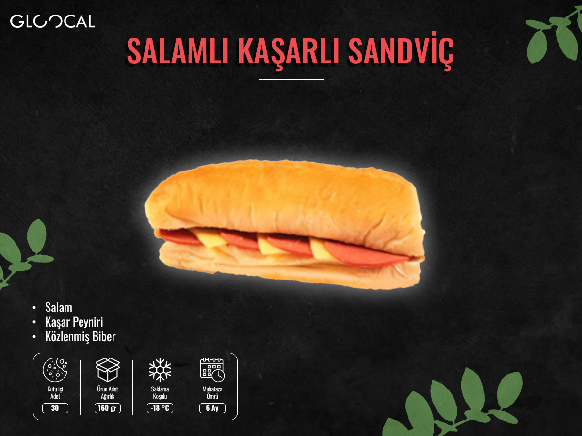 Salamlı Kaşarlı Sandviç - Görsel 2