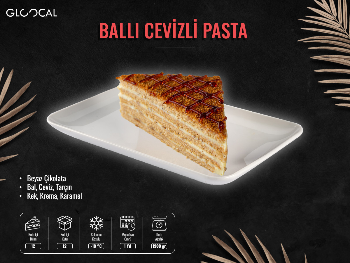 Ballı Cevizli Pasta - Görsel 2
