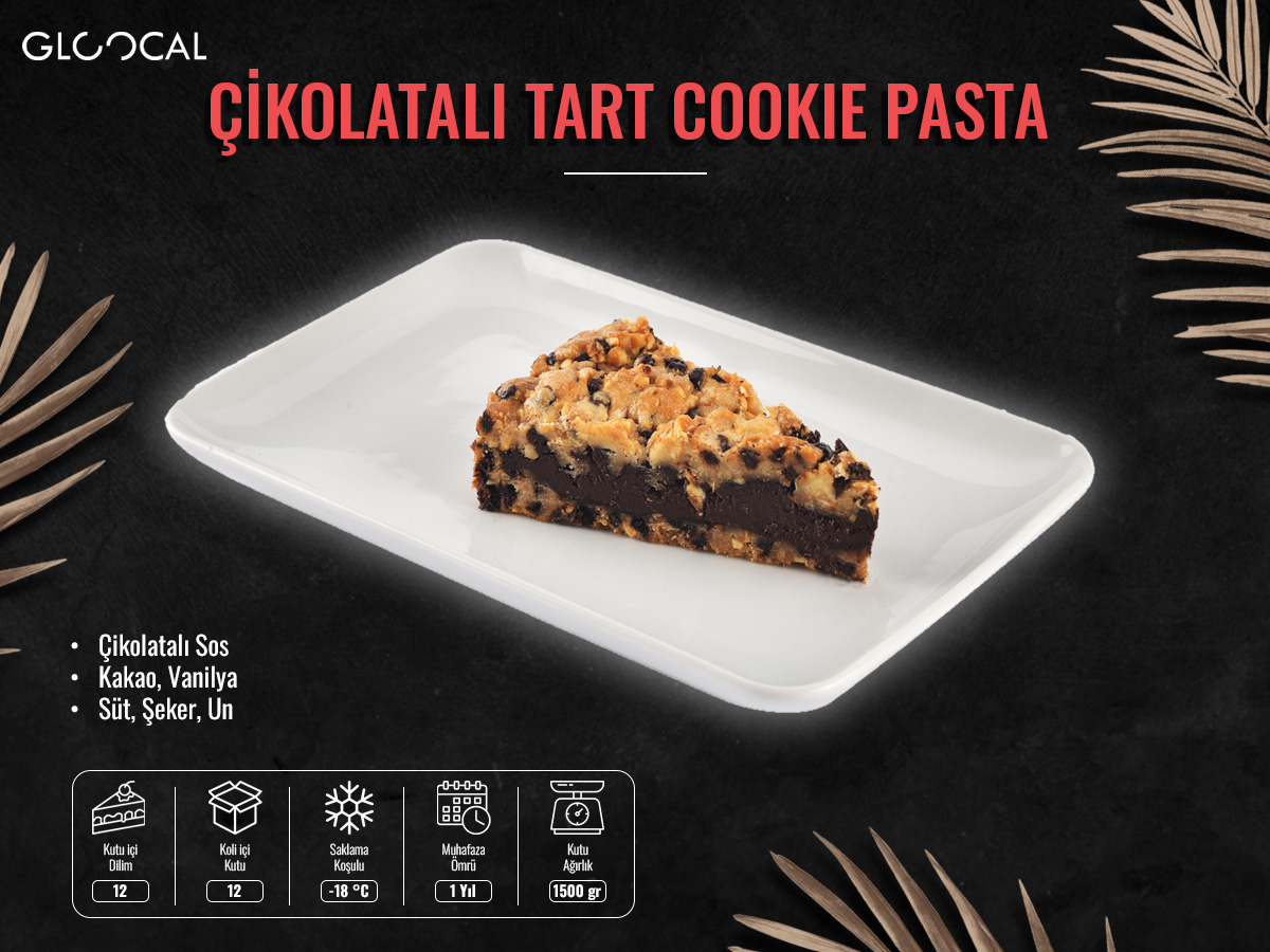 Çikolatalı Tart Cookie Pasta - Görsel 2