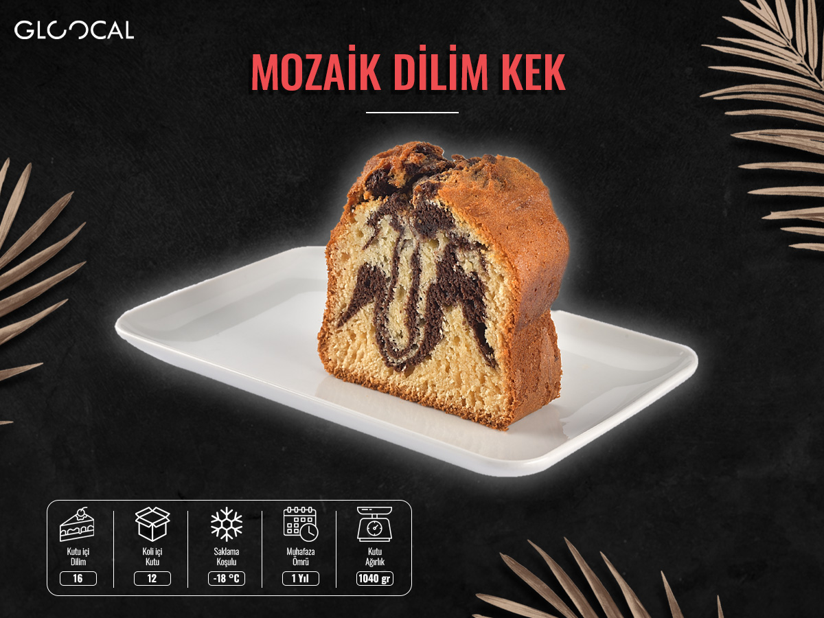 Mozaik Dilim Kek - Görsel 2