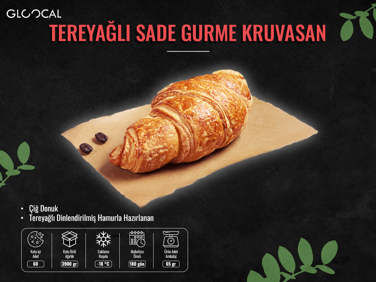 Tereyağlı Sade Gurme Kruvasan - Görsel 2
