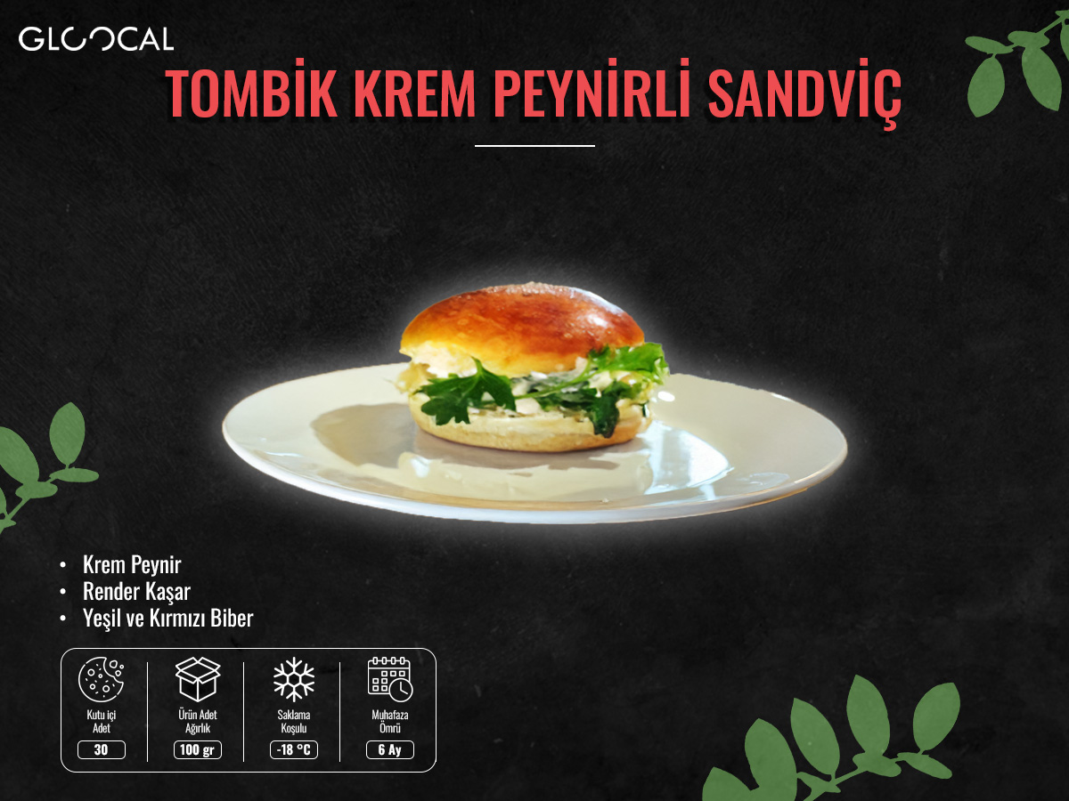 Tombik Krem Peynirli Sandviç - Görsel 2